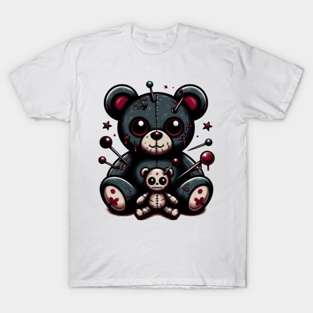 Voodoo teddy bear T-Shirt by Out of the world